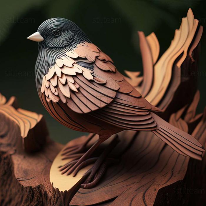 3D модель Junco insularis (STL)